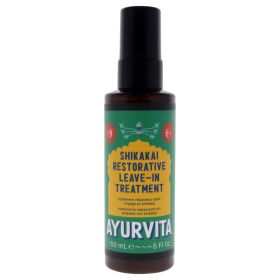 Shikakai Restorative Leave In Treatment by AyurVita for Unisex - 5 oz Treatment