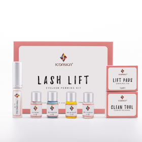 Dropshipping ICONSIGN Lash Lift Kit Lash Lifiting Eyelash Perming Kit Lash Curling Enhancer Eyes Makeup Can Do Your Logo