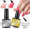 Manicure Set Transparent Architect Nude White Pink Manicure Trial All-in-one Set with Mini Manicure Lamp Gel Extension Nail Kit