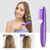 Electric Detangling Brush - Wet and dry hair comb with anti-tangle rotation