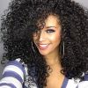 Women Fashion African Black Short Curly Wavy Hair Heat Resistant Wig Hairpiece