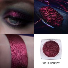 Pearlescent eye shadow powder (Option: 310 BURGUNDY)