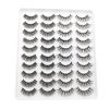 20 Pairs Mink Lashes Natural False Eyelashes Dramatic Volume Fake Lashes Soft Thick Long Eyelashes Wispy Makeup Extension 2022