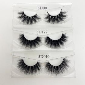 Wholesale 20/30/40/50Pairs Eyelashes 3D Mink Lashes Handmade Fluffy Dramatic Lashes Cruelty Free False Eyelashes Makeup Lashes (Color: 001 172 010, size: 20pairs)