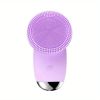 CONESN Electric Facial Cleansing Brush,Silicone Facial Cleansing Brush, Electric Silicone Face Brush, Sonic Facial Cleansing Brush For Makeup Remover