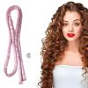 Heatless Small Curling Rod Headband, No Heat Thin Curling Headband