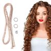 Heatless Small Curling Rod Headband, No Heat Thin Curling Headband