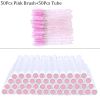 Reusable Eyebrow Brush Tube Disposable Eyelash Brush Eyebrow Brush Replaceable Dust-proof Sparkling Broken Diamond Makeup Brush