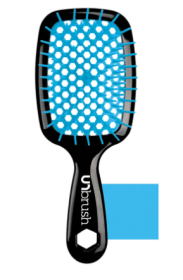 Detangling Hair Brush Wet-Dry Vented Detangling Hair Brush Vented Wet Hair Brush for Women -man Glides Through Tangles Heating Brush for Wet, Thick, C (Color: Blue)