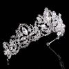 Women's Baroque Crown Crystal Bridal Headdress