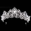 Women's Baroque Crown Crystal Bridal Headdress