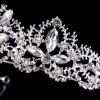 Women's Baroque Crown Crystal Bridal Headdress