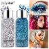 Liquid Glitter Eyeshadow Quick Drying Long Lasting Sparkling Metallic High Pigmented Glitter Eye Shadow