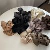 1/2/3pc Silk Oversized Scrunchies Women Elastic Hair Bands Ponytail Holder Rubber Band Elegant Satin Hair Rope Hair Accessory