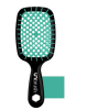 Detangling Hair Brush Wet-Dry Vented Detangling Hair Brush Vented Wet Hair Brush for Women -man Glides Through Tangles Heating Brush for Wet, Thick, C